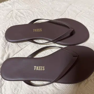 TKEES 브라운 비치 샌들 USA05 EUR36