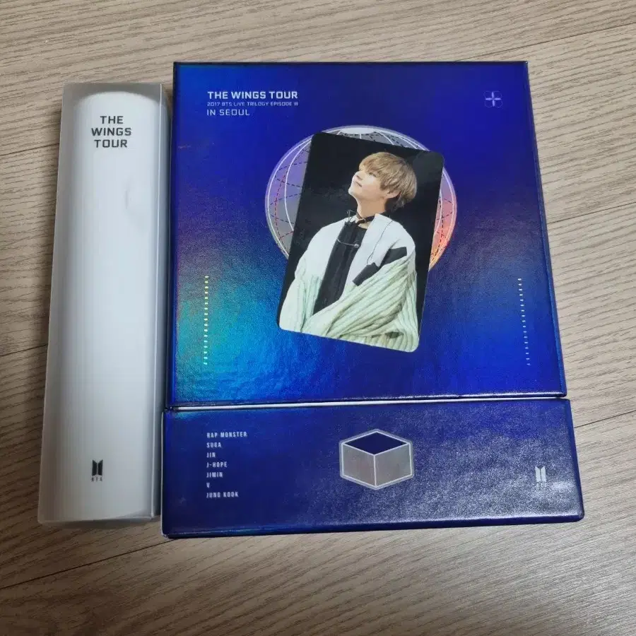 BTS Bangtan Wings Tour DVD V poca included full set wts. bts