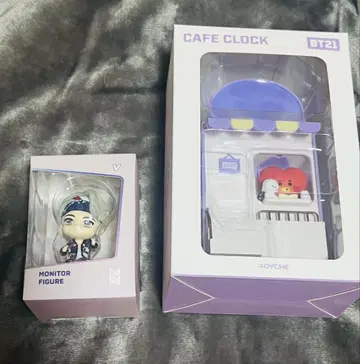 BTS 테테 V TATA BTS 시계 피규어