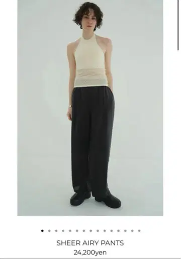 clane SHEER AIRY PANTS 시어 에어리 팬츠