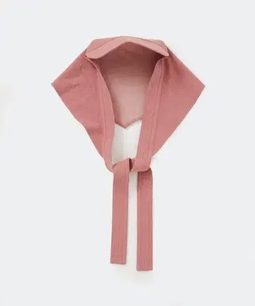 papier Triangle cap scarf pink 새상품급