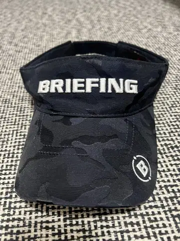 BRIEFING 카모플라쥬 바이저 네이비