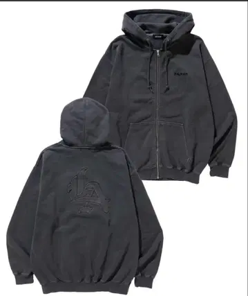 xlarge 지퍼 후드티