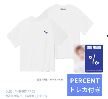 오뉴 한국 팝업 티셔츠 트레이딩 카드 포함