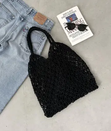 CLEA 복조리 메쉬 바스켓 토트백
