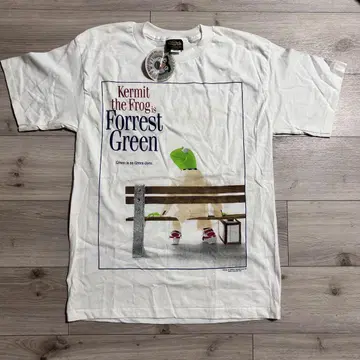 90s Kermit forrest green 커밋 티셔츠