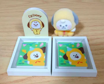BTS CHIMMY 마그넷 스탠드 클립 플로키 마스코트
