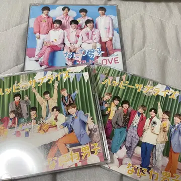 나니와 단시 초심 LOVE 해피 서프라이즈 CD 3개 세트
