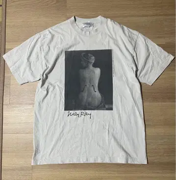 UNFOLLOW Man Ray 사진 티셔츠 USA제