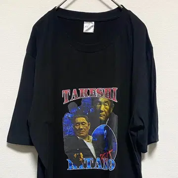 티셔츠 키타노 타케시 TAKESHI KITANO 랩 티셔츠 XL 빈티지