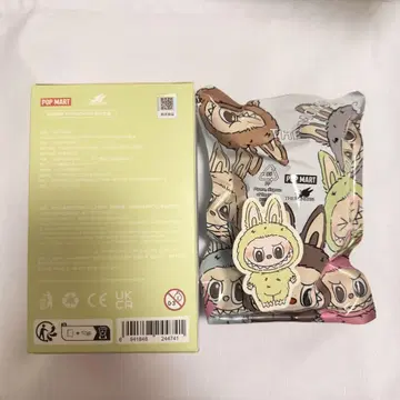POPMART LABUBU 봉제 인형 마카롱 새상품 미개봉
