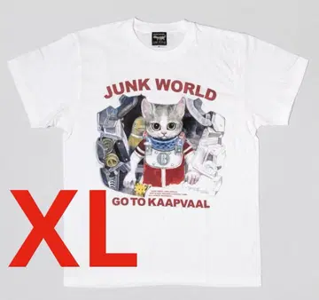 보리스 잡화점 히구치 유코 신상 티셔츠 JUNK WORLD XL