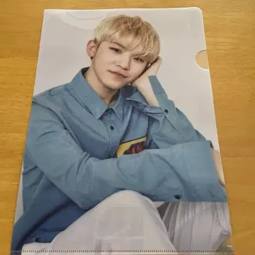 24시간 이내 발송 SEVENTEEN 우지 CARAT 클리어 파일 A4