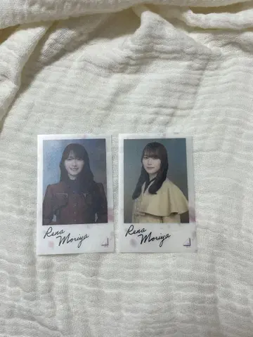 모리야 레이나 랜덤 클리어 스티커