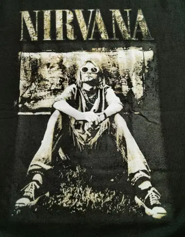 NIRVANA 너바나 밴딩 티셔츠 L 사이즈