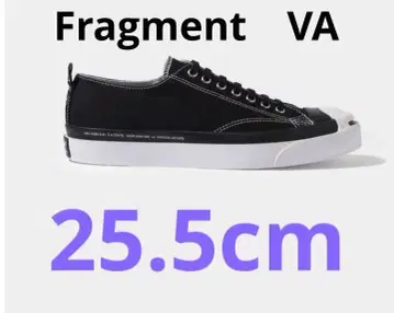 FRAGMENT VA 컨버스 잭 퍼셀 블랙 25.5