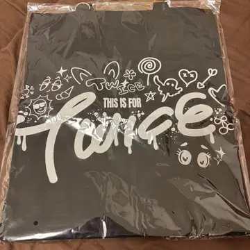 TWICE 토트백 블랙