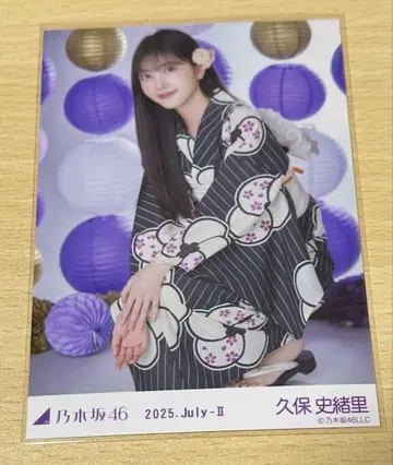 노기자카46 브로마이드 유카타 쿠보 시오리