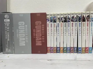 새상품급 중고 기동전사 건담/Z 건담 DVD 세트