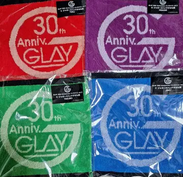 GLAY 핸드 타월 4색 세트