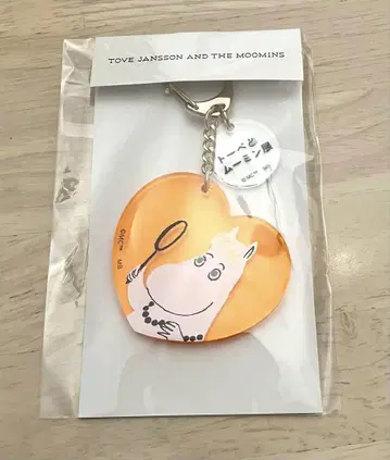 토베와 무민 전시회 아크릴 키링 스노우의 아가씨