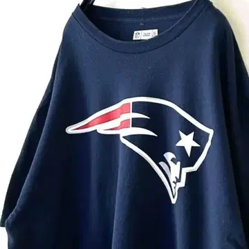 NFL 내셔널 풋볼 리그 로고 티셔츠 XL 네이비 구제 의류