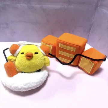 리락쿠마 키이로이토리 봉제 인형 스피커 헤드폰 헤이세이 레트로
