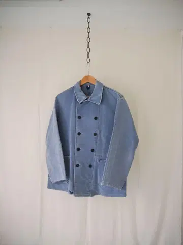 70년대 독일 엘리펀트 스킨 몰스킨 더블 워크 자켓