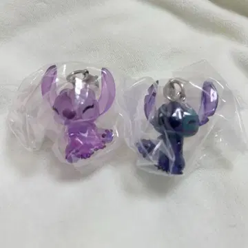 디즈니 메지루시 액세서리, 스티치, 엔젤 2개 세트