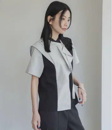 united tokyo 바벨 플레어 블라우스 속건성 워셔블