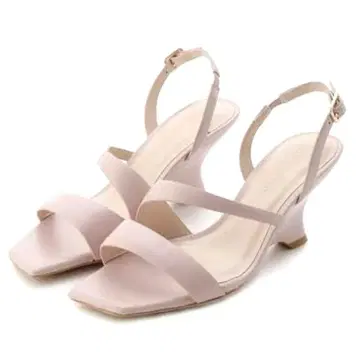 LILY BROWN 웨지솔 샌들