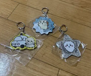 치이카와 (먼작귀) 가챠가챠 라메 아크릴 키링 4종