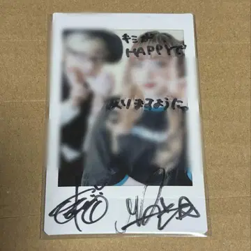 GARNiDELiA MARiA 미이 메토쿠 사인 포함 폴라로이드