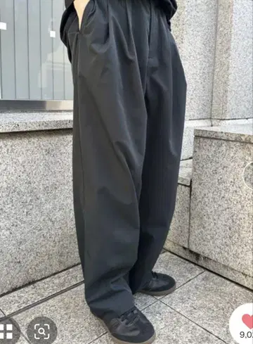SELECTMOCA 턱 벌룬 와이드 팬츠