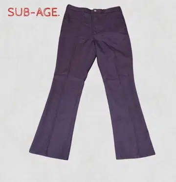 트렌드! SUB-AGE. 플레어 슬랙스