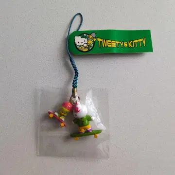 지역 특산품 키티 TWEETY & KITTY 스트랩 네츠케