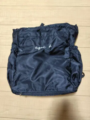 agnis b. 블랙 마더 백 백팩 2WAY