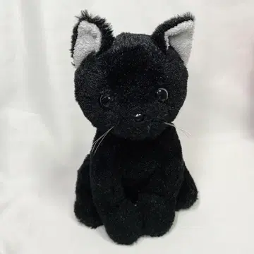 검은 고양이 봉제 인형