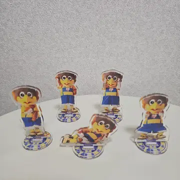 베가타 아크릴 스탠드 5개 세트 베가르타 센다이 캐릭터