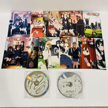 케이온 1기+2기 전 16권 렌탈 DVD 애니메이션 전권 세트