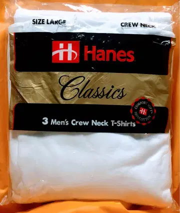 새상품 데드스탁! Hanes CLASSIC 티셔츠 L 사이즈 3장 세트