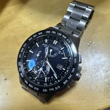 CITIZEN H820-020682 솔라 전파 손목시계
