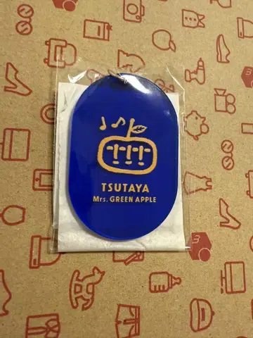 미세스 그린 애플 TSUTAYA 콜라보 키링