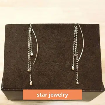 스타 주얼리 K10 체인 후크 귀걸이
