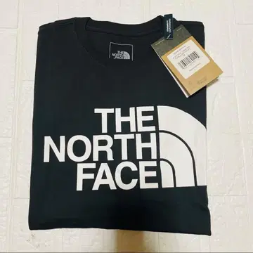 THE NORTH FACE 하프 돔 로고 티셔츠 블랙 M 새상품