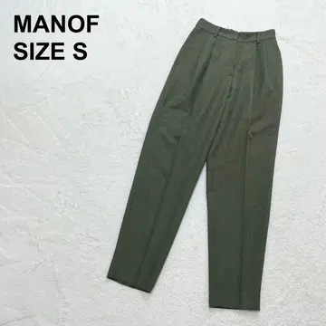 마노프 2TUCK MELANGE PANTS 턱 팬츠 (1369)