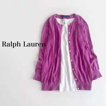Ralph Lauren 코튼 니트 가디건