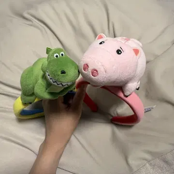 토이스토리 햄 렉스 머리띠