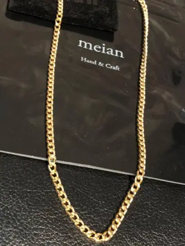 meian 메이안 GOLD KIHEI CHAIN NECKLACE 키헤이