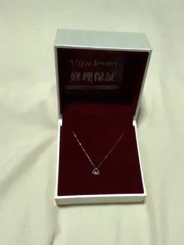 viju 댄싱 다이아몬드 목걸이 다이아 목걸이